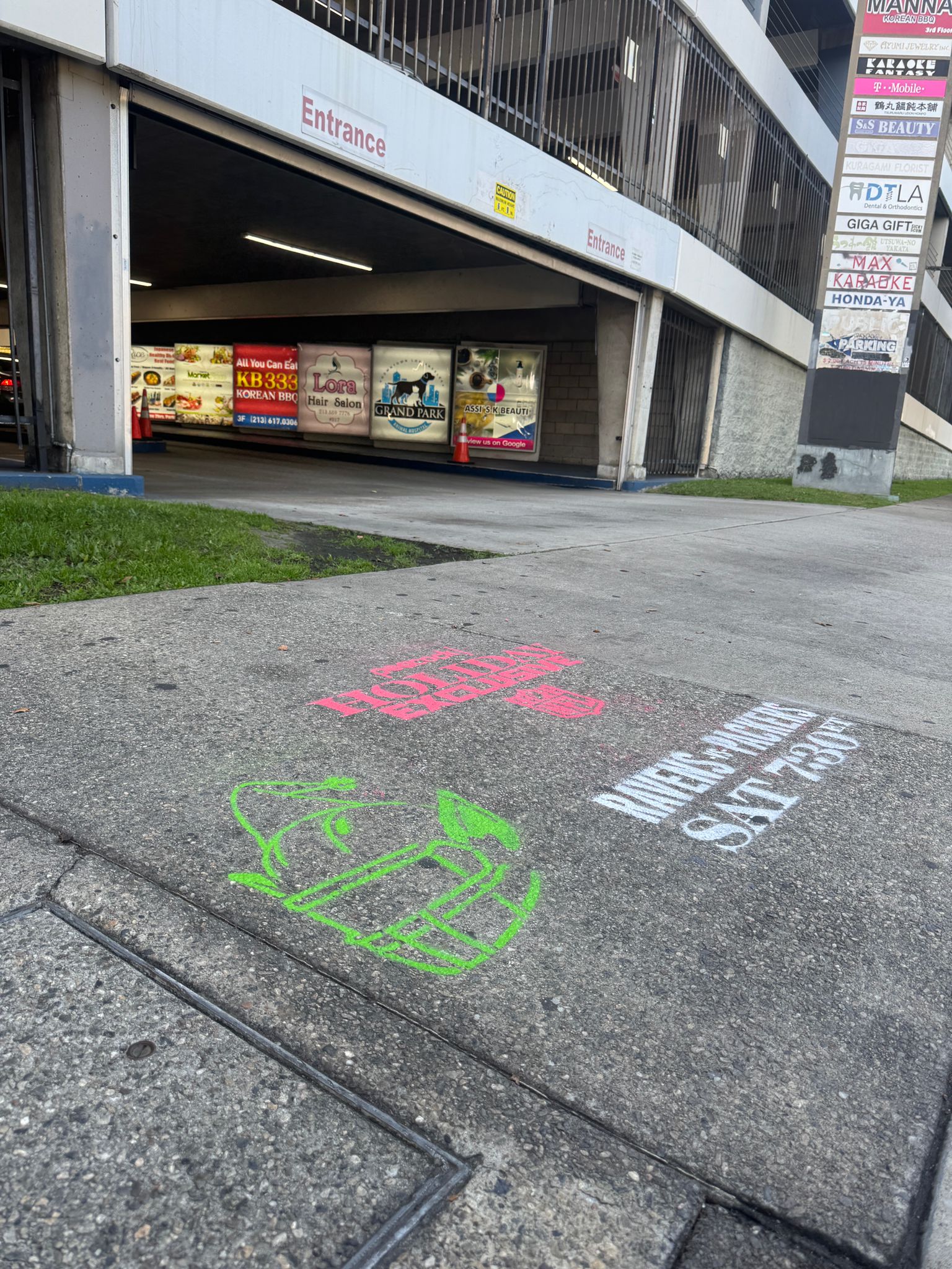 Stencil 18.7 Little Tokyo Market Place